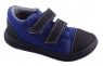 Jonap J-B16/S/V černá/modrá, celoroční obuv BAREFOOT