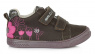 D.D.Step - S040-972BM Dark Grey, dívčí celoroční obuv 