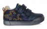 D.D.Step - S068-194AL Royal Blue, dívčí celoroční obuv 
