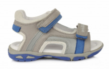 D.D.STEP - AC290-434BL grey, chlapecké letní boty