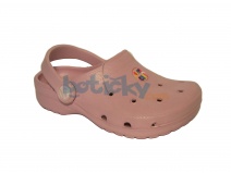 Beppi 2021142 pink, dívčí kroksy Beppi 2021142 pink, dívčí kroksy