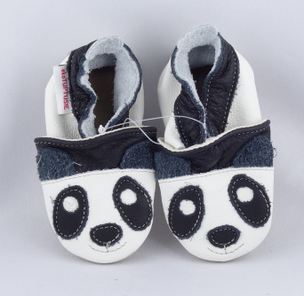 Zvětšit FIORINO ekoTUPTUSIE kožené capáčky - PANDA