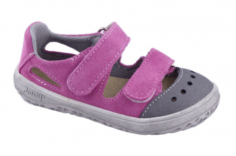 Zvětšit Jonap Fela růžová, letní obuv BAREFOOT