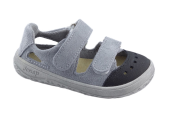 Zvětšit Jonap Fela šedá , letní obuv BAREFOOT