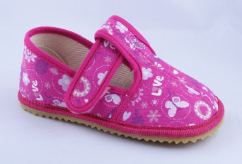 Zvětšit Barefoot přezůvky Beda - užší typ love 00