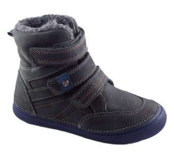 Zvětšit D.D.Step - W078-222BL Dark Grey, chlapecká zimní obuv 