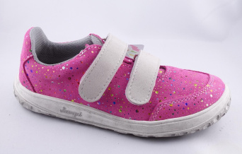 Zvětšit Jonap Nella růžová bublina, celoroční obuv BAREFOOT