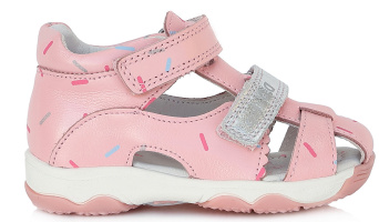 Zvětšit D.D.STEP - G064-317A Baby pink, dívčí letní boty